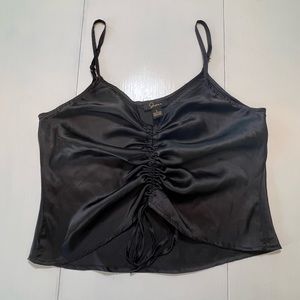 Japna Black Adjustable Camisole size Large